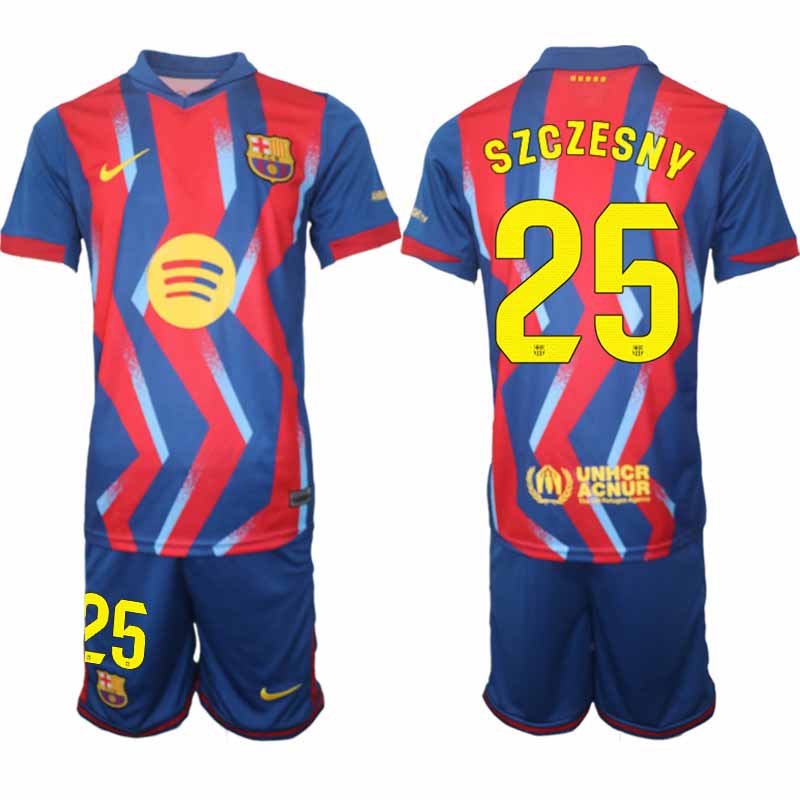 FC Barcelona Wojciech Szczesny #25 Fjärdetröja 2025/26 Herr Fotbollsställ – Tröja & Shorts 1 FC Barcelona Wojciech Szczesny #25 Fjärdetröja 2025/26 Herr Fotbollsställ – Tröja & Shorts