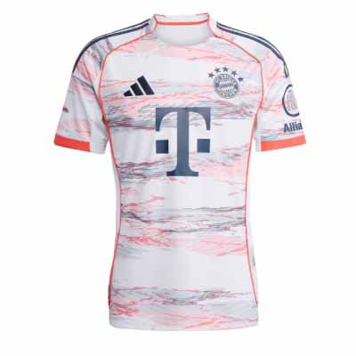 FC Bayern München Bortatröja 2025/26 Herr Jamal Musiala #10 Kortärmad Fotbollströja 2 FC Bayern München Bortatröja 2025/26 Herr Kortärmad Fotbollströja