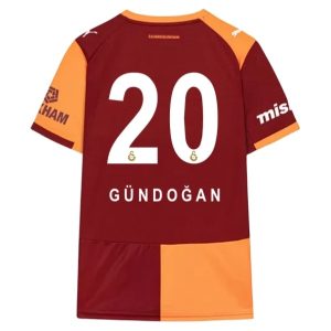 Galatasaray İlkay Gündoğan #20 Hemmatröja 2025/26 Herr Kortärmad Fotbollströja