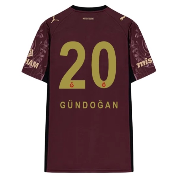 Galatasaray İlkay Gündoğan #20 Tredjetröja 2025/26 Herr Kortärmad Fotbollströja