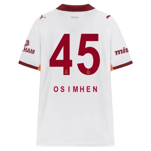 Galatasaray Victor Osimhen #45 Bortatröja 2025/26 Herr Kortärmad Fotbollströja 1 Galatasaray Victor Osimhen #45 Bortatröja 2025/26 Herr Kortärmad Fotbollströja