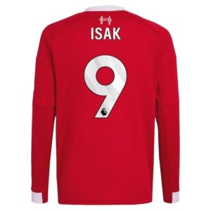 Liverpool Alexander Isak #9 Hemmatröja 2025/26 Herr Långärmad Fotbollströja