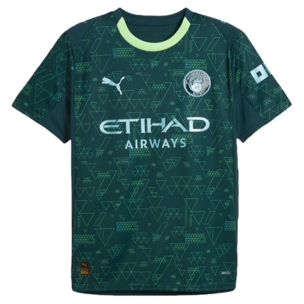 Manchester City Erling Haaland #9 Fjärdetröja 2025/26 Herr Kortärmad Fotbollströja 2 Manchester City Erling Haaland #9 Fjärdetröja 2025/26 Kortärmad Fotbollströja