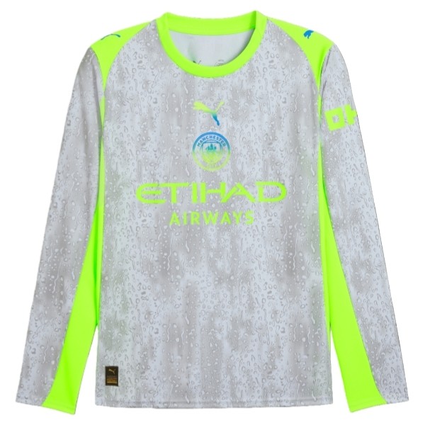 Manchester City Erling Haaland #9 Tredjetröja 2025/26 Långärmad Fotbollströja
