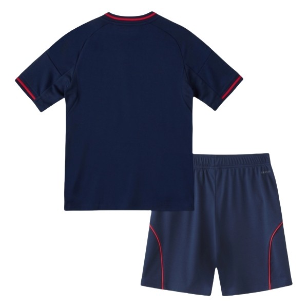 Olympique Lyonnais 2025/26 Bortaställ Barn – Kortärmad Fotbollströja med Shorts 2 Olympique Lyonnais 2025/26 Bortaställ Barn – Kortärmad Fotbollströja med Shorts