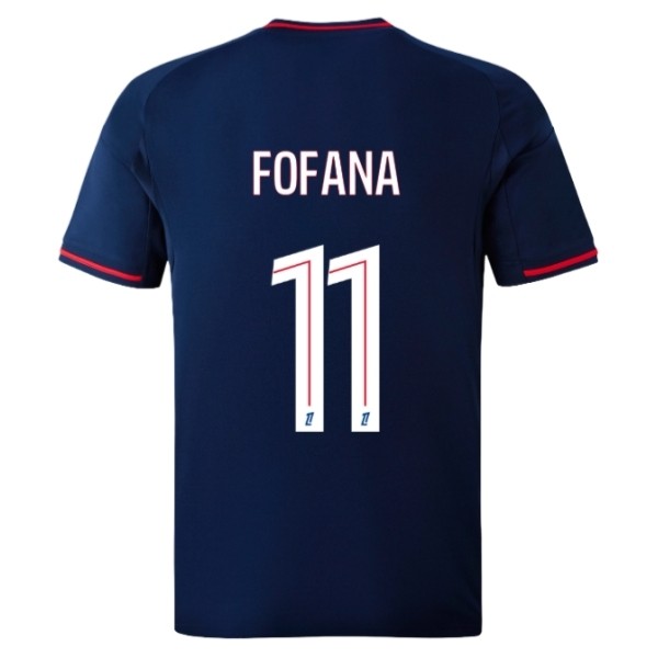 Olympique Lyonnais Malick Fofana #11 Bortatröja 2025/26 Herr Kortärmad Fotbollströja 1 Olympique Lyonnais Malick Fofana #11 Bortatröja 2025/26 Herr Kortärmad Fotbollströja