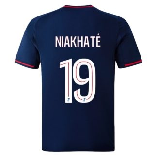 Olympique Lyonnais Moussa Niakhaté #19 Bortatröja 2025/26 Herr Kortärmad Fotbollströja