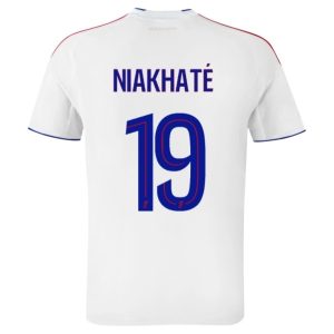 Olympique Lyonnais Moussa Niakhaté #19 Hemmatröja 2025/26 Herr Kortärmad Fotbollströja