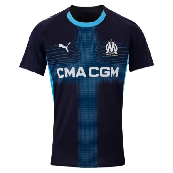 Olympique de Marseille 2025/26 Bortatröja Herr Kortärmad Fotbollströja