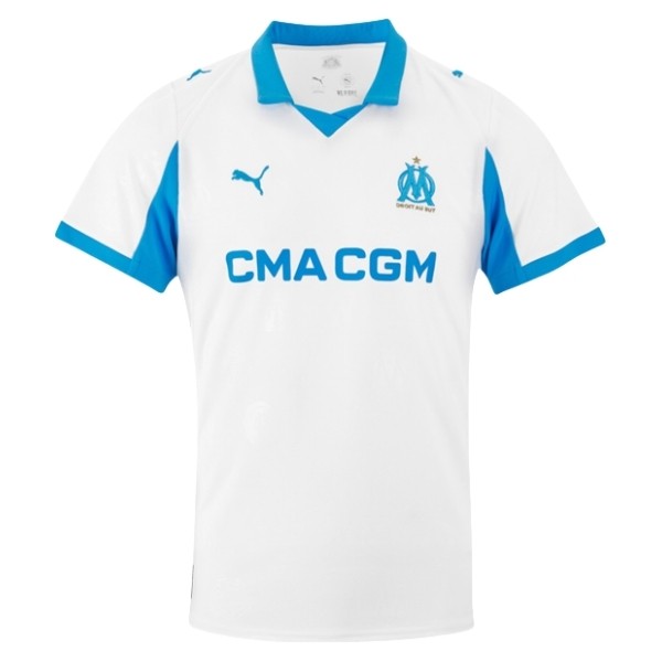 Olympique de Marseille Leonardo Balerdi #5 Hemmatröja 2025/26 Herr Kortärmad Fotbollströja 2 Olympique de Marseille 2025/26 Hemmatröja Herr Kortärmad Fotbollströja