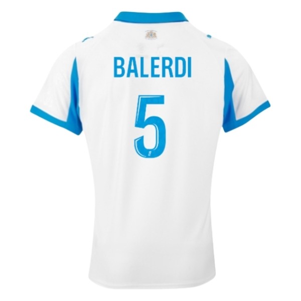 Olympique de Marseille Leonardo Balerdi #5 Hemmatröja 2025/26 Herr Kortärmad Fotbollströja 1 Olympique de Marseille Leonardo Balerdi #5 Hemmatröja 2025/26 Herr Kortärmad Fotbollströja