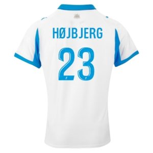 Olympique de Marseille Pierre‑Emile Højbjerg #23 Hemmatröja 2025/26 Herr Kortärmad Fotbollströja