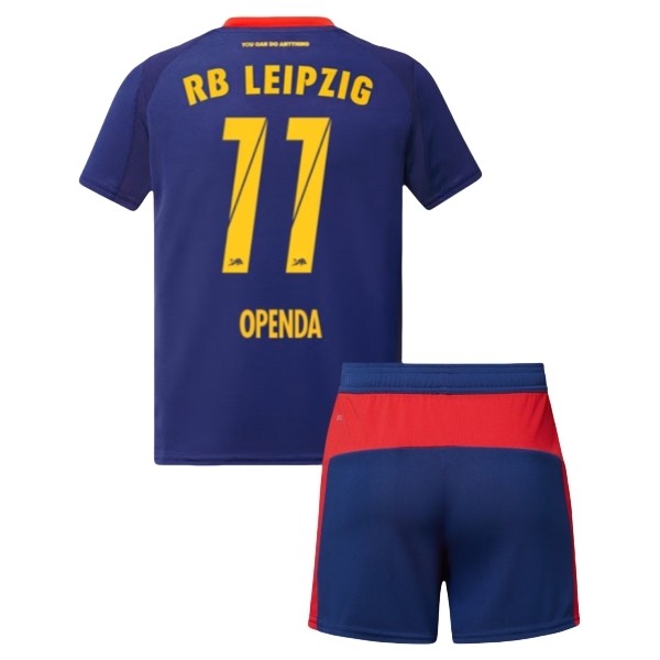 RB Leipzig Loïs Openda #11 Barn Bortatröja 2025/26 – Kortärmad Fotbollströja med Shorts 1 RB Leipzig Loïs Openda #11 Barn Bortatröja 2025/26 – Kortärmad Fotbollströja med Shorts