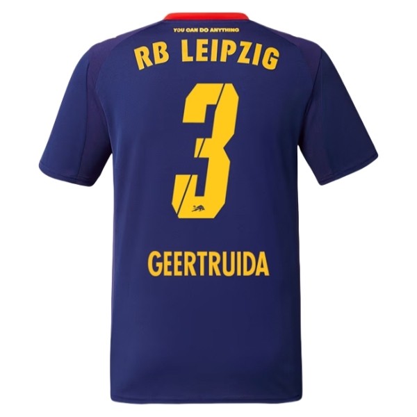 RB Leipzig Lutsharel Geertruida #3 Bortatröja 2025/26 Herr Kortärmad Fotbollströja 1 RB Leipzig Lutsharel Geertruida #3 Bortatröja 2025/26 Herr Kortärmad Fotbollströja