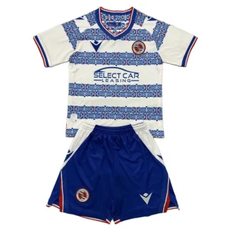 Reading 2025/26 Hemmaställ Barn – Kortärmad Fotbollströja med Shorts