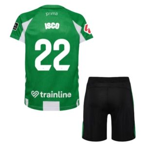 Real Betis Isco #22 Barn Hemmatröja 2025/26 – Kortärmad Fotbollströja med Shorts