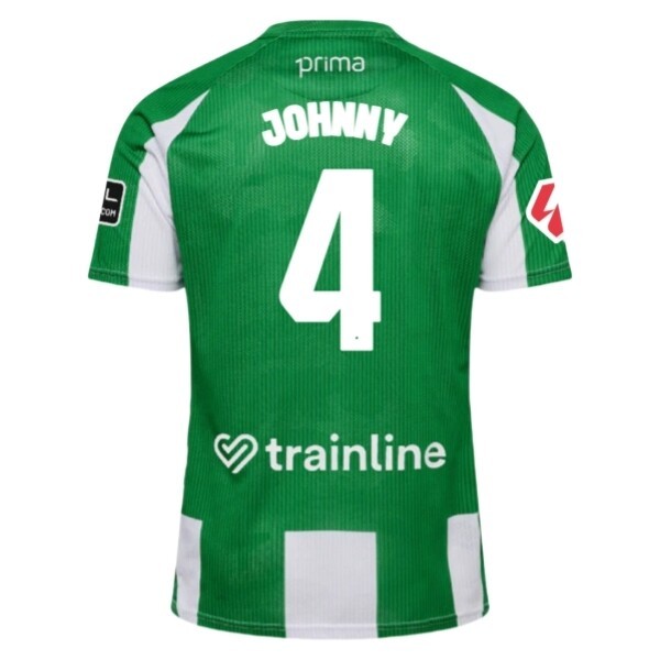 Real Betis Johnny Cardoso #4 Hemmatröja 2025/26 Herr Kortärmad Fotbollströja 1 Real Betis Johnny Cardoso #4 Hemmatröja 2025/26 Herr Kortärmad Fotbollströja