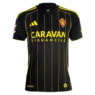 Real Zaragoza 2025/26 Bortatröja Herr Kortärmad Fotbollströja