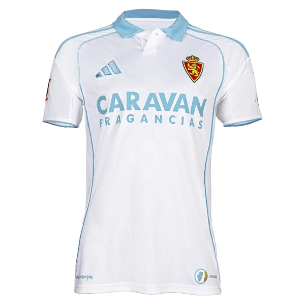 Real Zaragoza 2025/26 Hemmatröja Herr Kortärmad Fotbollströja 1 Real Zaragoza 2025/26 Hemmatröja Herr Kortärmad Fotbollströja
