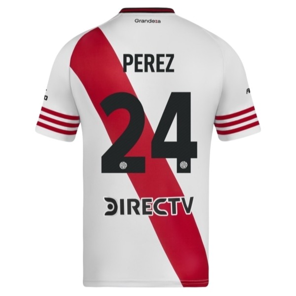 River Plate Enzo Pérez #24 Hemmatröja 2025/26 Herr Kortärmad Fotbollströja 1 River Plate Enzo Pérez #24 Hemmatröja 2025/26 Herr Kortärmad Fotbollströja