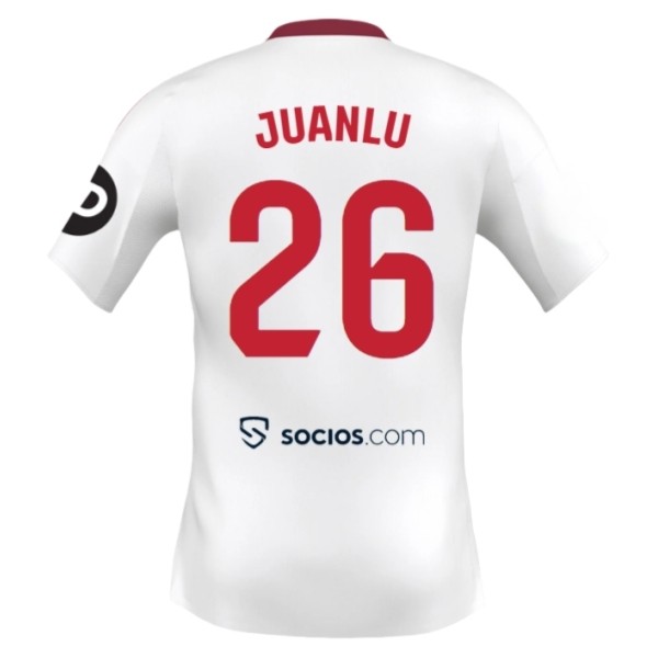 Sevilla FC Juanlu Sánchez #26 Hemmatröja 2025/26 Herr Kortärmad Fotbollströja 1 Sevilla FC Juanlu Sánchez #26 Hemmatröja 2025/26 Herr Kortärmad Fotbollströja