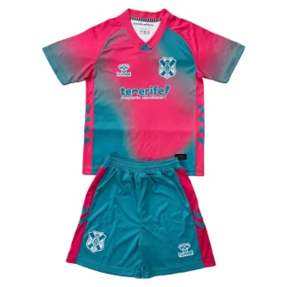 Tenerife 2025/26 Tredjeställ Barn – Kortärmad Fotbollströja med Shorts