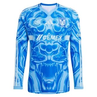 Tigres UANL Bortatröja 2025/26 Herr Långärmad Fotbollströja