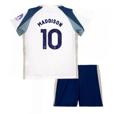 Tottenham Hotspur James Maddison #10 Hemmatröja 2025/26 Barn – Kortärmad Fotbollströja med Shorts 1 Tottenham Hotspur James Maddison #10 Hemmatröja 2025/26 Barn – Kortärmad Fotbollströja med Shorts