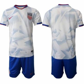 USA VM 2026 Hemmaställ Herr Kortärmad Fotbollströja med Shorts
