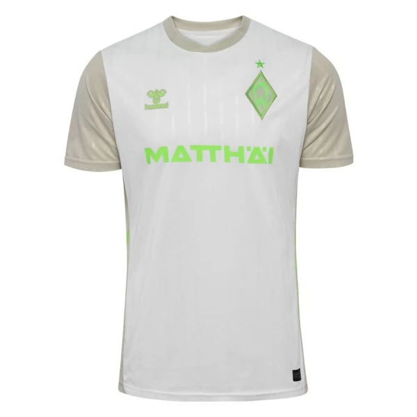 Werder Bremen 2025/26 Bortatröja Herr Kortärmad Fotbollströja