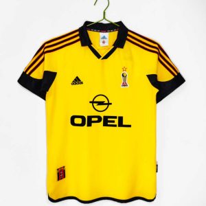 AC Milan Retro Bortatröja 1999/00 – Klassisk Gul Fotbollströja