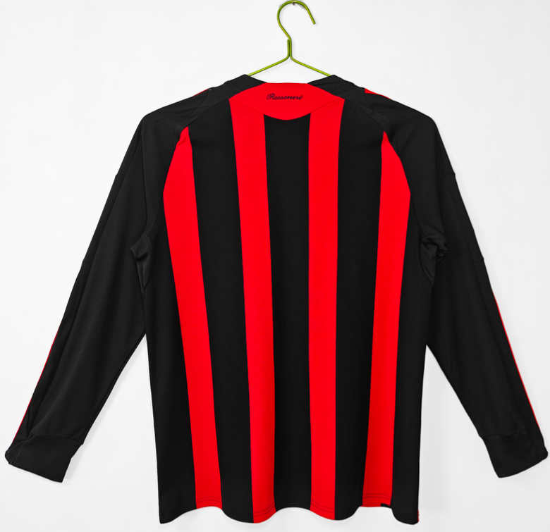 AC Milan Retro Hemmatröja 2008/09 – Långärmad Fotbollströja
