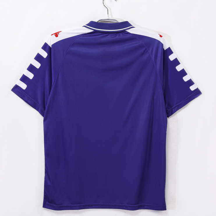 ACF Fiorentina 1998/99 Retro Hemmatröja – Klassisk Lila Fotbollströja 2 ACF Fiorentina 1998/99 Retro Hemmatröja – Klassisk Purpur Fotbollströja-1