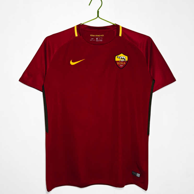 AS Roma Retro Hemmatröja 2017/18 – Klassisk Fotbollströja 1 AS Roma Retro Hemmatröja 2017/18 – Klassisk Fotbollströja