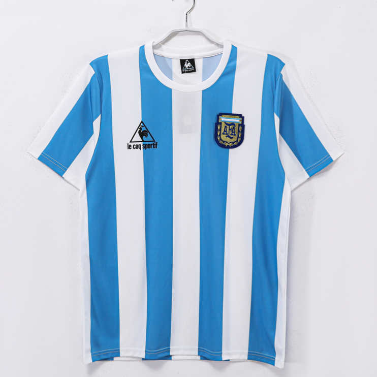Argentina VM 1986 Retro Hemmatröja – Klassisk Fotbollströja 1 Argentina VM 1986 Retro Hemmatröja – Klassisk Fotbollströja