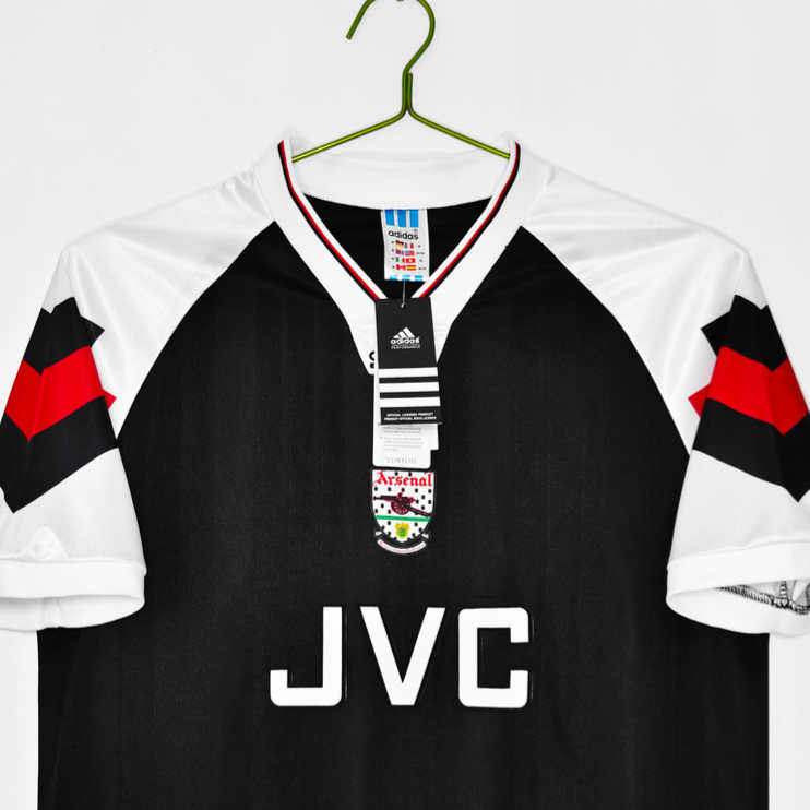 Arsenal 1992-94 Retro Fotbollströja - Klassisk Svart Bortatröja 4 Arsenal 1992-94 Retro Fotbollströja - Klassisk Svart Bortatröja - Bild 4