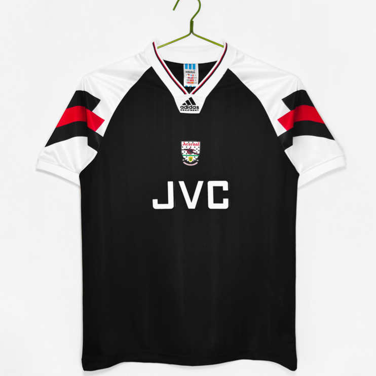 Arsenal 1992-94 Retro Fotbollströja - Klassisk Svart Bortatröja 1 Arsenal 1992-94 Retro Fotbollströja - Klassisk Svart Bortatröja