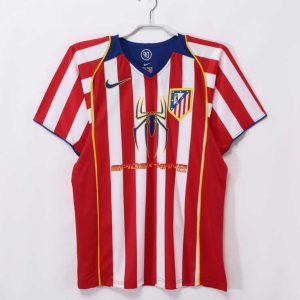 Atlético Madrid 2004/05 Retro Hemmatröja – Klassisk Fotbollströja