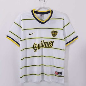 Boca Juniors 1999 Retro Bortatröja – Klassisk Vit Fotbollströja