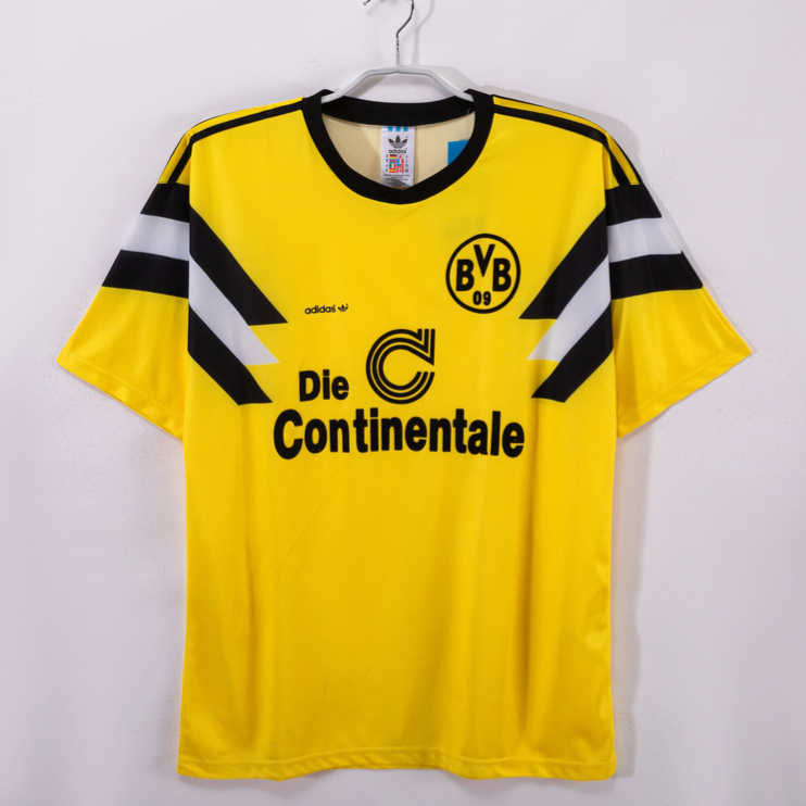Borussia Dortmund 1989 Retro Hemmatröja – Klassisk Fotbollströja 1 Borussia Dortmund 1989 Retro Hemmatröja – Klassisk Fotbollströja