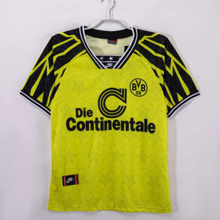 Borussia Dortmund 1994/95 Retro Hemmatröja – Klassisk Fotbollströja 1 Borussia Dortmund 1994/95 Retro Hemmatröja – Klassisk Fotbollströja