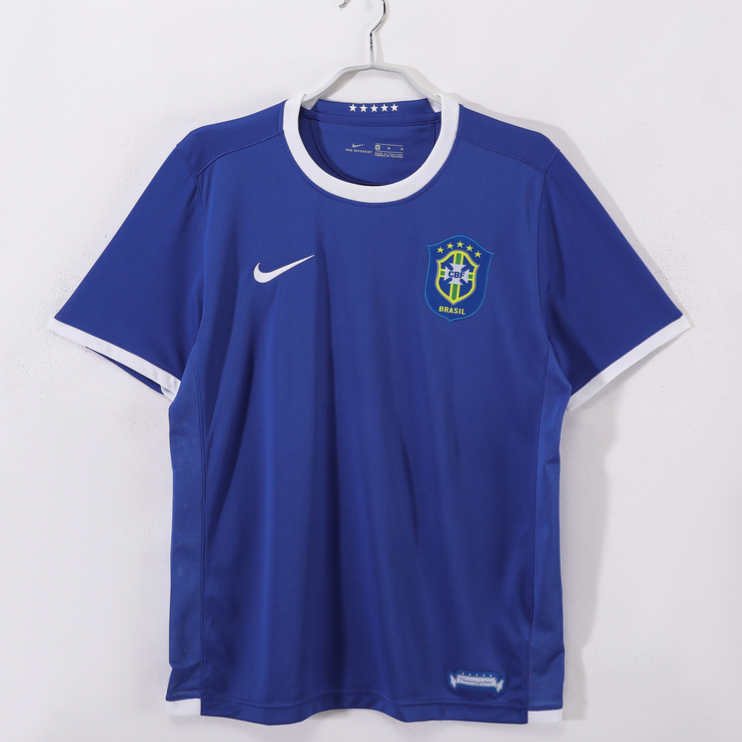 Brasilien 2006 Retro Bortatröja – Klassisk Fotbollströja Brasilien 2006 Retro Bortatröja – Klassisk Fotbollströja