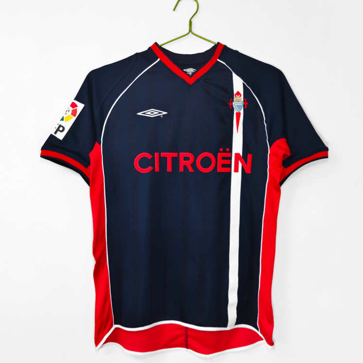 Celta de Vigo Retro Bortatröja 2001/02 – Klassisk Fotbollströja 1 Celta de Vigo Retro Bortatröja 2001/02 – Klassisk Fotbollströja