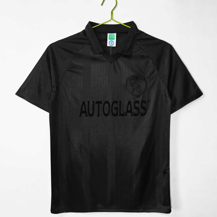 Chelsea FC Retro Tredjetröja 1998/99 – Klassisk Svart Fotbollströja 1 Chelsea FC Retro Tredjetröja 1998/99 – Klassisk Svart Fotbollströja