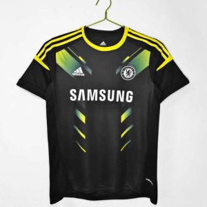 Chelsea FC Retro Tredjetröja 2012/13 – Klassisk Svart Fotbollströja