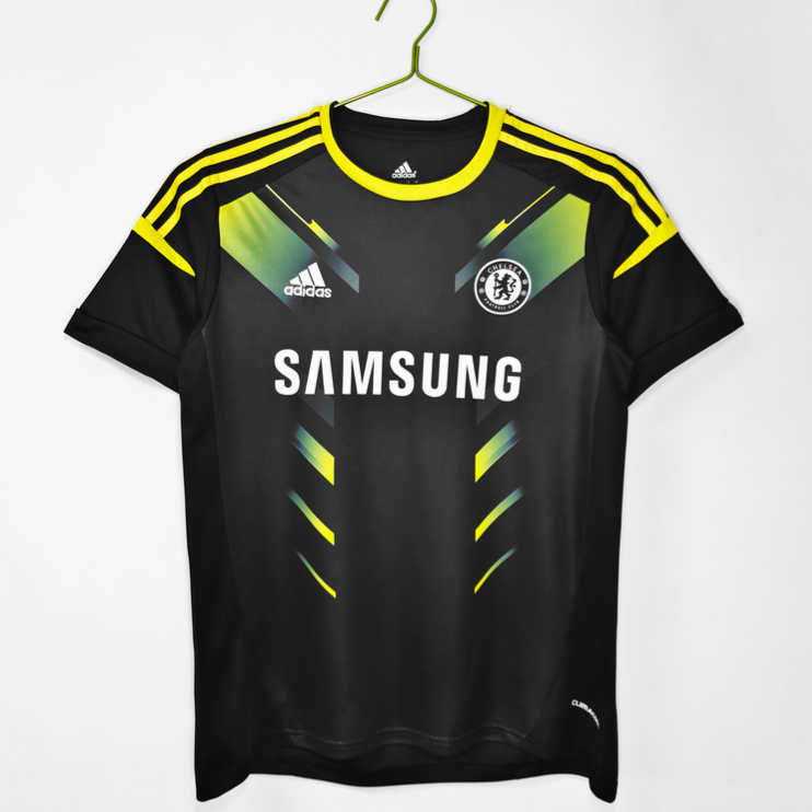 Chelsea FC Retro Tredjetröja 2012/13 – Klassisk Svart Fotbollströja 1 Chelsea FC Retro Tredjetröja 2012/13 – Klassisk Svart Fotbollströja