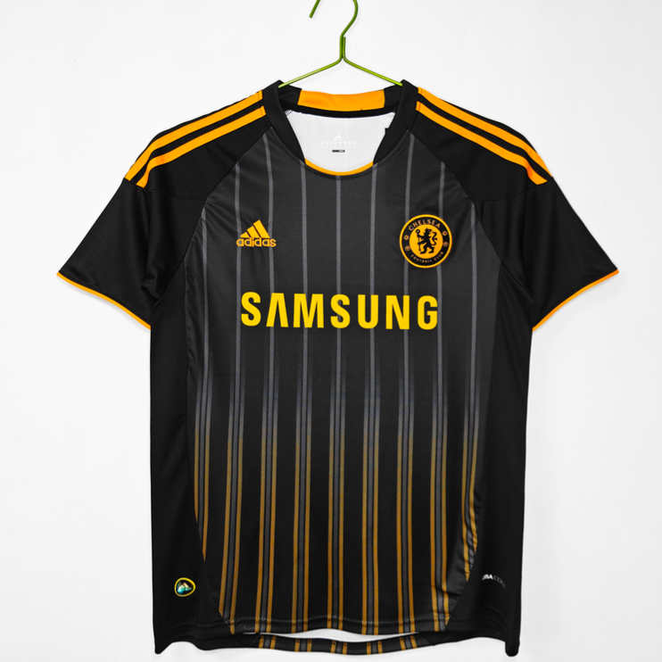 Chelsea Retro Bortatröja 2010/11 – Klassisk Svart Fotbollströja Chelsea Retro Bortatröja 2010/11 – Klassisk Svart Fotbollströja