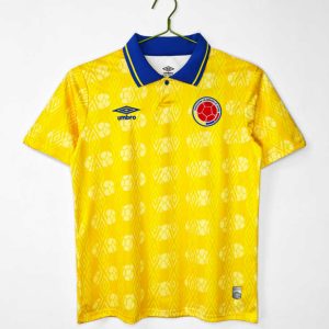 Colombia Retro Hemmatröja 1994 – Klassisk Fotbollströja