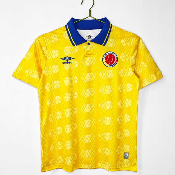 Colombia Retro Hemmatröja 1994 – Klassisk Fotbollströja