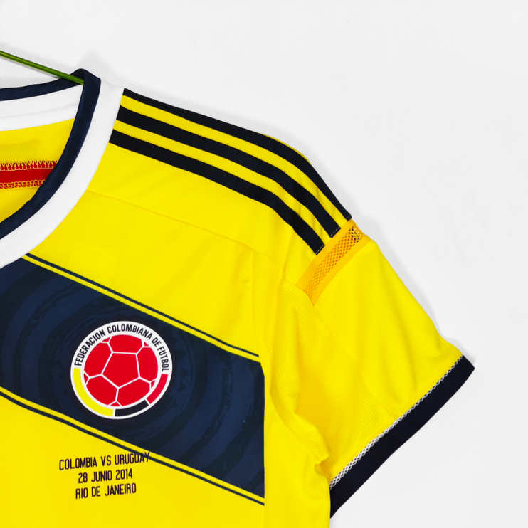 Colombia Retro Hemmatröja 2014 – Klassisk Fotbollströja 3 Colombia Retro Hemmatröja 2014 – Klassisk Fotbollströja - Bild 3